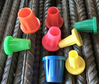 Survey Plastic Markers for Rebar