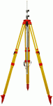 SECO Wood Fiberglass Tripod With Antenna Mast 5300-11 SECO Wood Fiberglass Tripod With Antenna Mast 5300-11