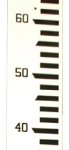 Stream Gauge 4 Inch Wide 2.44-3.66 (Metric) Stream Gauge 4 Inch Wide 2.44-3.66 (Metric)