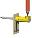 BenchTie Vertical Surface Control Point Yellow BenchTie Vertical Surface Control Point Yellow