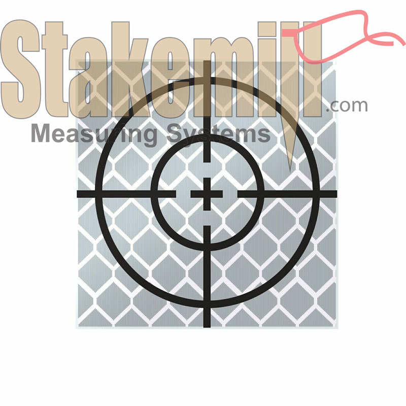 30MM Reflective Retro Target - Stick On (Set 10) - Click Image to Close