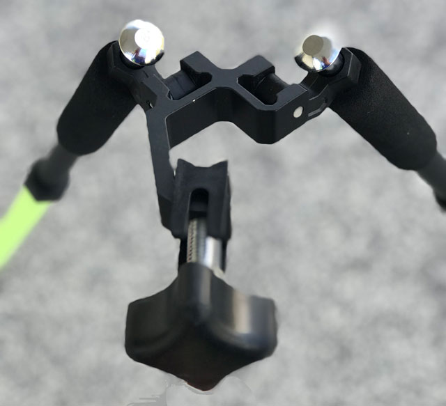 SitePro Aluminum Telescoping Pole BiPod Anti-Crush V-Lock - Click Image to Close