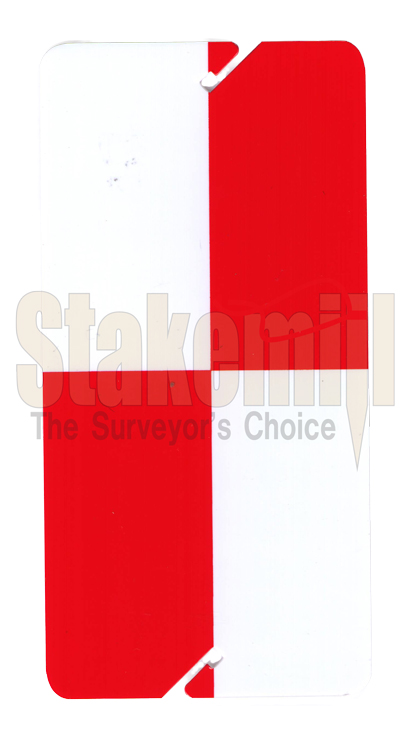 2-1/4 x 4 Inch Plastic Plumb Line Target 8126-20 2-1/4 x 4 Inch Plastic Plumb Line Target 8126-20