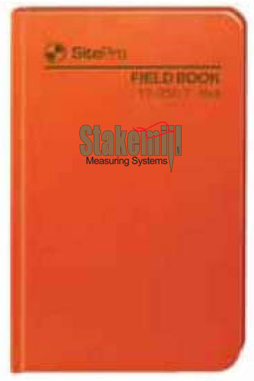 SitePro Field Book, Transit 17-350-T - Click Image to Close