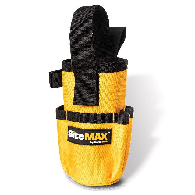 SitePro Ballistic Spray Can Holder with Pockets and Belt Loop - Click Image to Close