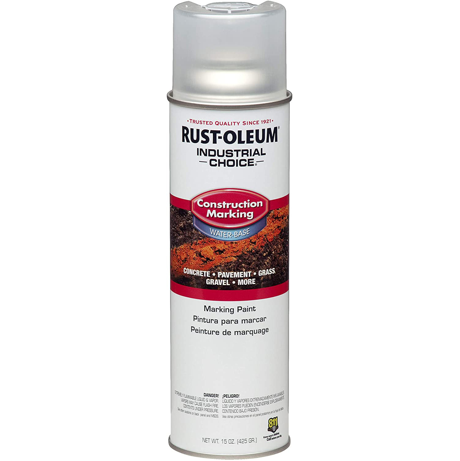 Rustoleum M1400 Inverted Waterbase Paint - CLEAR