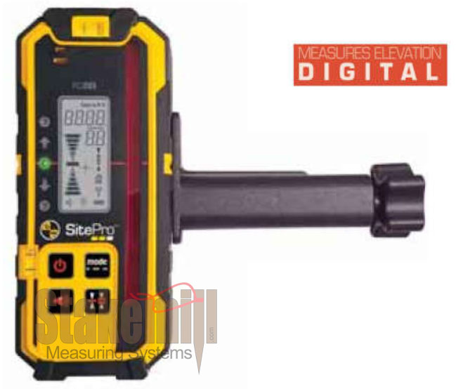 SitePro - Rotary Laser Detector with Digital Increments RD205 SitePro - Rotary Laser Detector with Digital Increments RD205