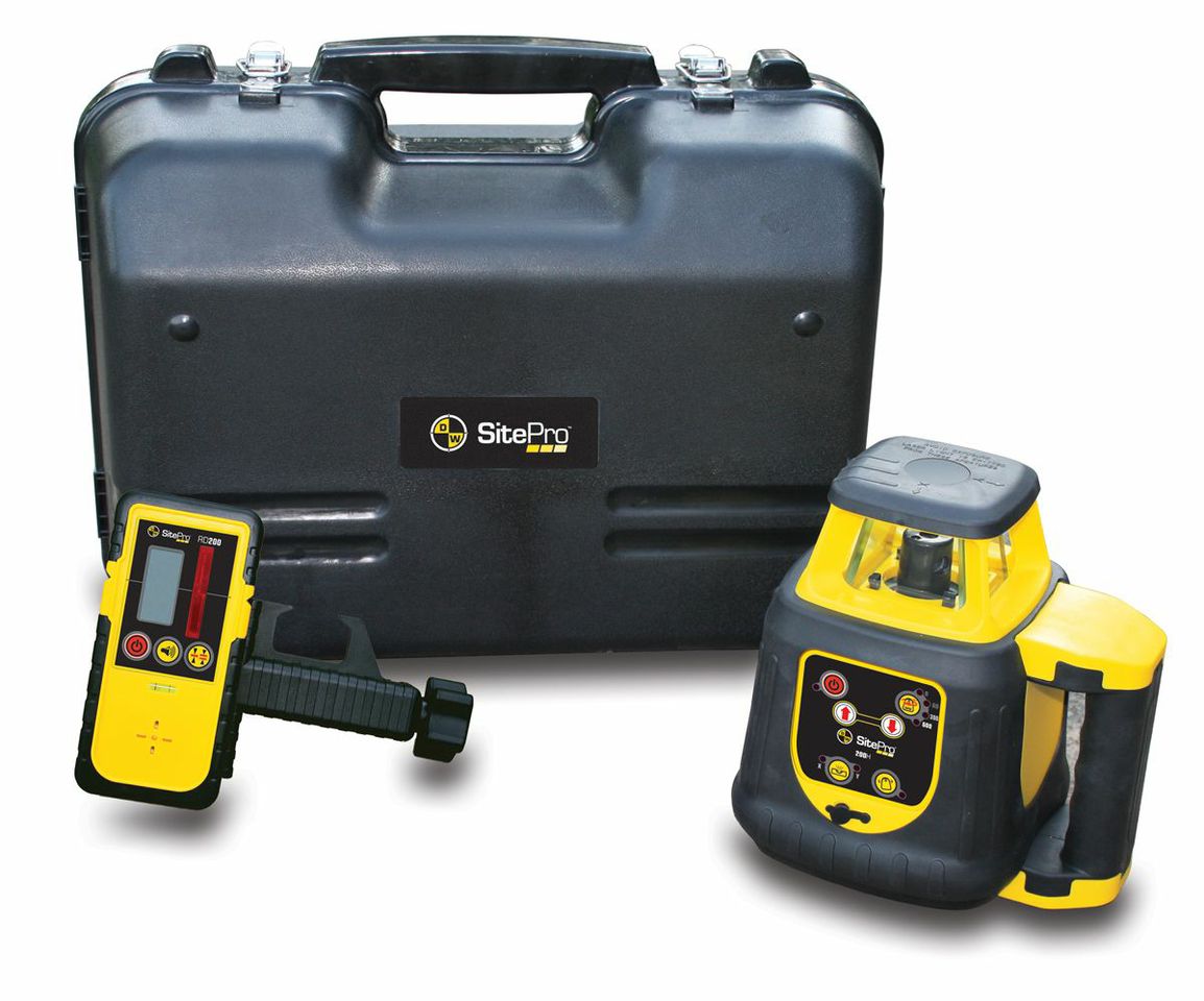 SitePro SLR200H Horizontal Rotary Laser Alkaline Batt SitePro SLR200H Horizontal Rotary Laser Alkaline Batt