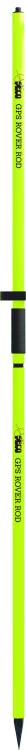2 m Two-Piece GPS Rover Rod with Outer "GT" Grad - Flo Yellow - Click Image to Close