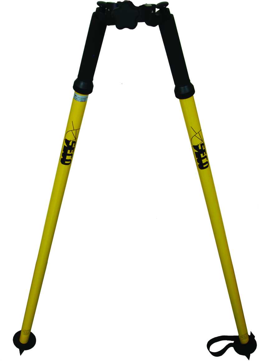 SECO Thumb-Release Prism Pole Bipod 5217-04-YEL SECO Thumb-Release Prism Pole Bipod 5217-04-YEL