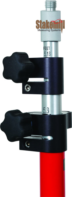 SECO Quick Change TLV Prism Pole Aluminum 11.81 Ft SECO Quick Change TLV Prism Pole Aluminum 11.81 Ft