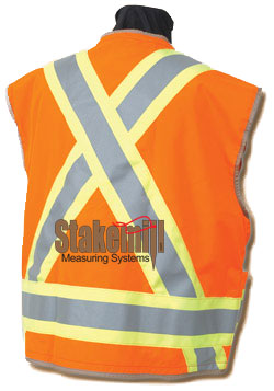 SECO 8260 US & Canadian Class 2 Standard Safety Vest Flo Orange