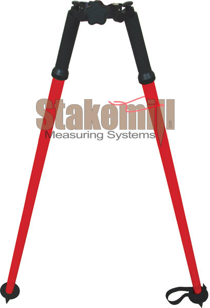 GeoMax Prism Pole Bipod Red, Thumb-Release GeoMax Prism Pole Bipod Red, Thumb-Release
