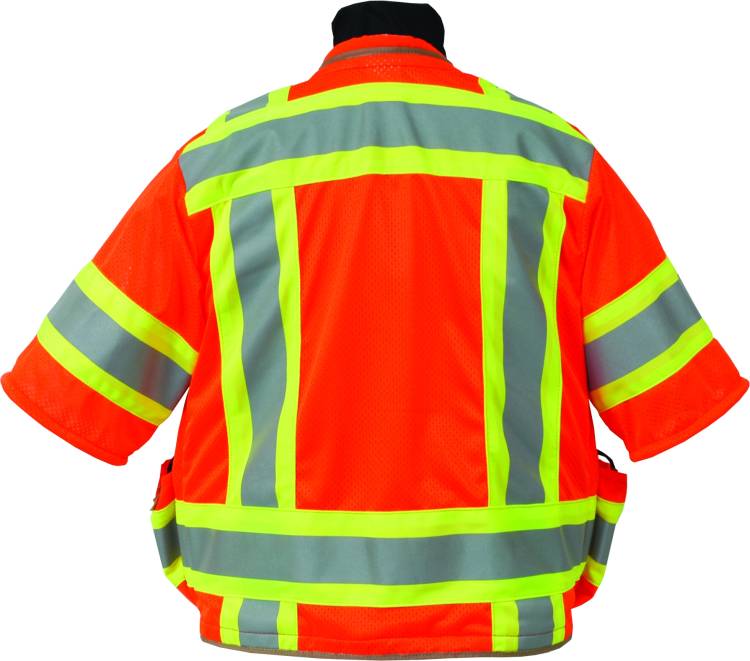 SECO 8365 ANSI/ISEA Class 3 DOT Safety Vest Fluorescent Orange