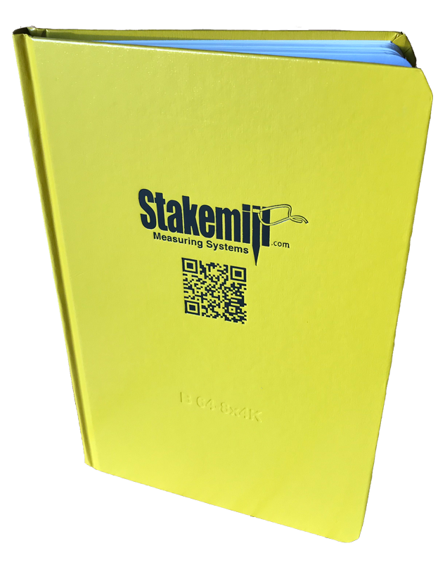 Stakemill Field Book E64-8X4K King Size YELLOW Stakemill Field Book E64-8X4K King Size YELLOW