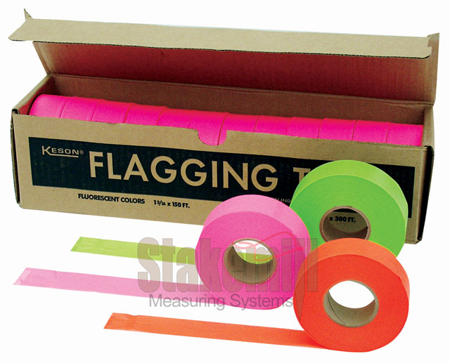 Trinity Tape Solid Flagging Tape - BLUE GLO Trinity Tape Solid Flagging Tape - BLUE GLO