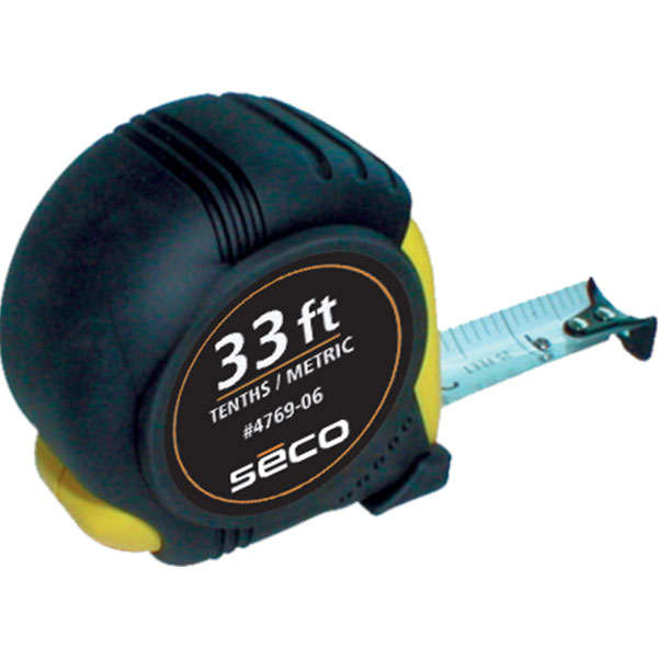 SECO HD 33 Foot Measuring Tape 10ths/Metric 4769-06 SECO HD 33 Foot Measuring Tape 10ths/Metric 4769-06