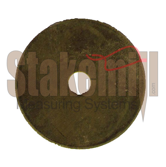 Brass Survey Washers - Plain - 1-1/2 inch - 1/4 inch hole 25 Pcs Brass Survey Washers - Plain - 1-1/2 inch - 1/4 inch hole 25 Pcs
