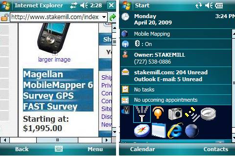 Ashtech MobileMapper 6 Survey GIS Receiver