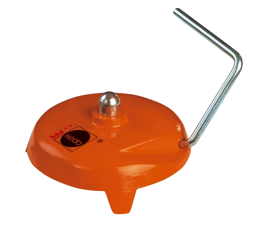 NEDO 6 Pound Base Plate (Turtle) for Grade Rod NEDO 6 Pound Base Plate (Turtle) for Grade Rod