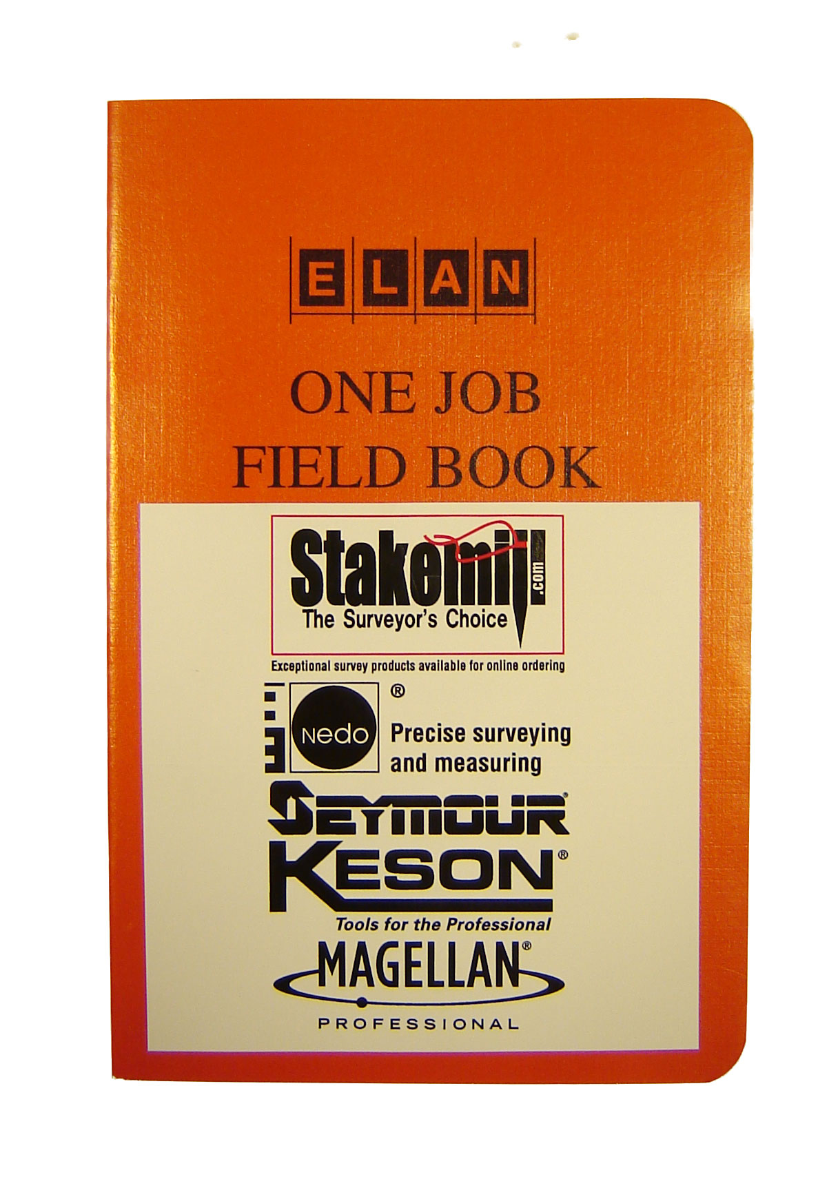 Elan One Job Field Book - 8 X 4 Grid - Click Image to Close