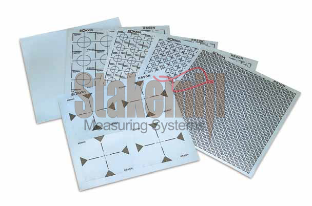 sokkia reflective sheet targets rs70n 70x70mm 9 sheet sokkia