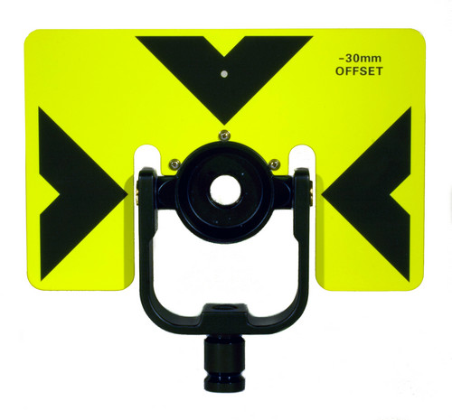 GeoMax 833621 Rear Locking 6X9 Yellow Tilting Prism Mount GeoMax 833621 Rear Locking 6X9 Yellow Tilting Prism Mount