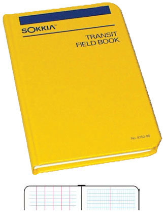 Sokkia Transit Field Book 815200 - Click Image to Close