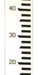 (image for) Stream Gauge 4 Inch Wide 1.22-2.44 (Metric)