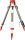 (image for) SECO Heavy-Duty Aluminum Tripod Square Leg, Flat Head