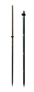 (image for) SECO 2-Meter Carbon Fiber Rover Rod Two Piece Metric Ext Grads