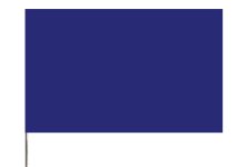 (image for) 2" x 3" x 21" Blue Wire Stake Flag (BN)