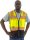 (image for) Majestic Hi-Viz Mesh Vest Chainsaw Striping Class 2 Fluor Yellow