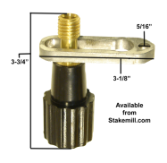 (image for) SitePro Bell Mount Replacement for Tripod Adapter 5/8X11