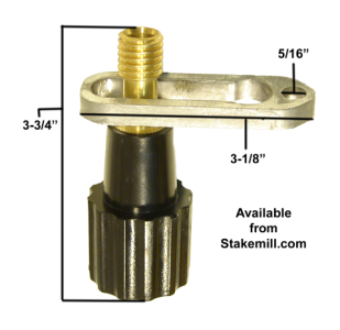 (image for) SitePro Bell Mount Replacement for Tripod Adapter 5/8X11