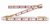 (image for) Lufkin 6' x 5/8" Engineer Wood Rule Ft/10th Red End 1066D 120575