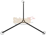 (image for) SitePro 01-TFG2 Tripod Floor Guide - Large