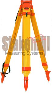 (image for) SECO HD Orange Quick Clamp Hardwood Fiberglass Tripod 5302-12