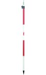 (image for) SECO 2.60 m Aluminum TLV Pole - Red and White