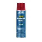 (image for) Seymour/AERVOE 6 Series Safety Red Inverted Marking Paint 20 oz (Case)