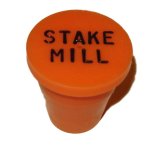 (image for) 3/8 Inch Rebar Cap #3 Large 3/16 Inch Text