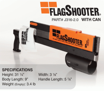 (image for) FlagShooter Paint and Flag Gun - J3162-2.0