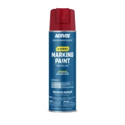 (image for) Seymour/AERVOE 6 Series Safety Red Inverted Marking Paint 20 oz (Case)
