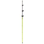 (image for) SitePro 15' Hi-Vis Aluminum Twist Lock Prism Pole 07-4715-TMA-FY