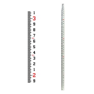 (image for) SOKKIA 25 Ft Fiberglass Grade Rod, tenths