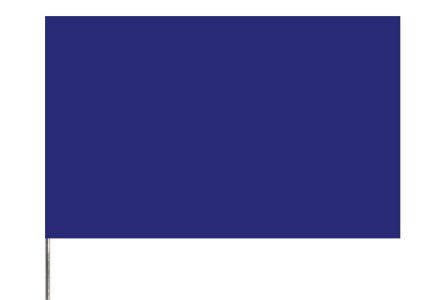 (image for) 4" x 5" x 21" Blue Wire Stake Flag (BN)