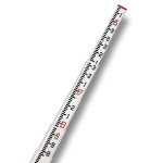 (image for) SitePro 25 Ft Tenths Fiberglass Leveling Rod (CR-type) 11-925-T