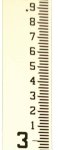 (image for) Stream Gauge 4 Inch Wide 0-4' (Feet/10ths/100ths)