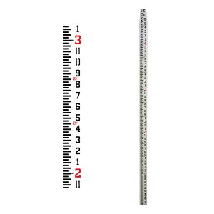 (image for) Topcon 16 Ft Fiberglass Grade Rod (Inches)