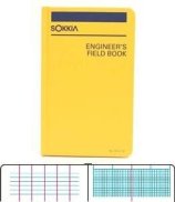 (image for) Sokkia Engineers Field Book 815230